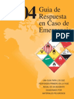 Guia de Respuesta a Emergencias 2004