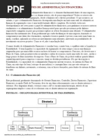 NOÇÕES DE ADMINISTRAÇÃO FINANCEIRA