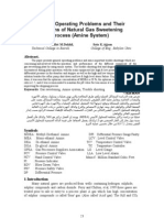 General Operating Problems and Their Solutions of Natural Gas Sweetening Process (Amine System)