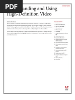 Download Understanding  and Using High-Definition Video by HDevolution SN20233294 doc pdf