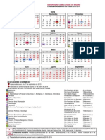 Calendario Académico 2013-2014 PDF