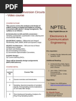 Adc Syllabus