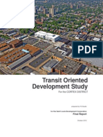 Transit Oriented Development Study For The Cortex District PDF