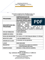 CURSO RESIDUOS SÓLIDOS MOCOA