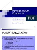 Perikatan Hukum Kontrak 01