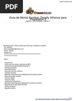 Download Guia Trucoteca Mortal Kombat Deadly Alliance Playstation 2 by Cristian Andres Cossio Barra SN202343076 doc pdf