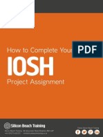 How To Complete Your Iosh Project Assessment