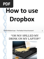 How to use Dropbox