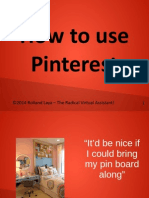 How To Use Pinterest