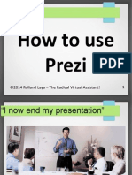 How To Use Prezi.