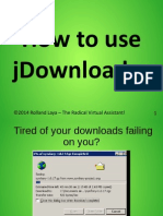 How To Use Jdownloader