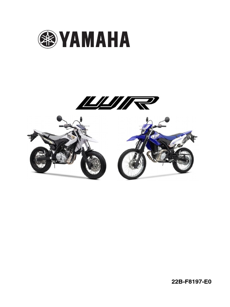 Yamaha Wr125 Service Manual, PDF, Fuel Injection