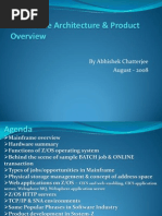 Overview of z/TPF System Architecture | PDF | Operating System | Databases