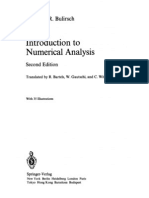 Introduction to Numerical Analysis 2 Ed - J.stoer,R.bulirsch