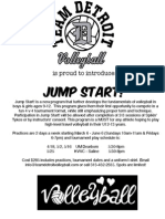 Jump Start! Intro Flyer