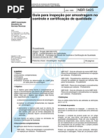 abnt nbr-5425 guia para inspeção de amostragem no controle de certificação de qualidade