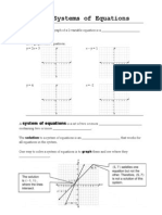 lesson 1 - graphing systems of equations