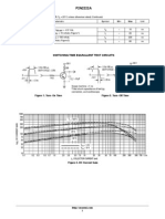 Switching Time Equivalent Test Circuits: Electrical Characteristics