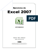 Ejercicios Excel 2007 - Intermedio PDF