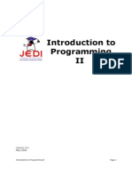 Introduction to Programming