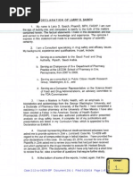 MO Declaration of Dr. Sasich of January 24, 2014 w Attachments