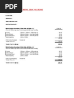 Build Up Rate Format - Plastering | Cement | Horticulture ...