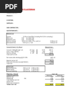 Build Up Rate Format Brickwall Pdf Mortar Masonry Joining