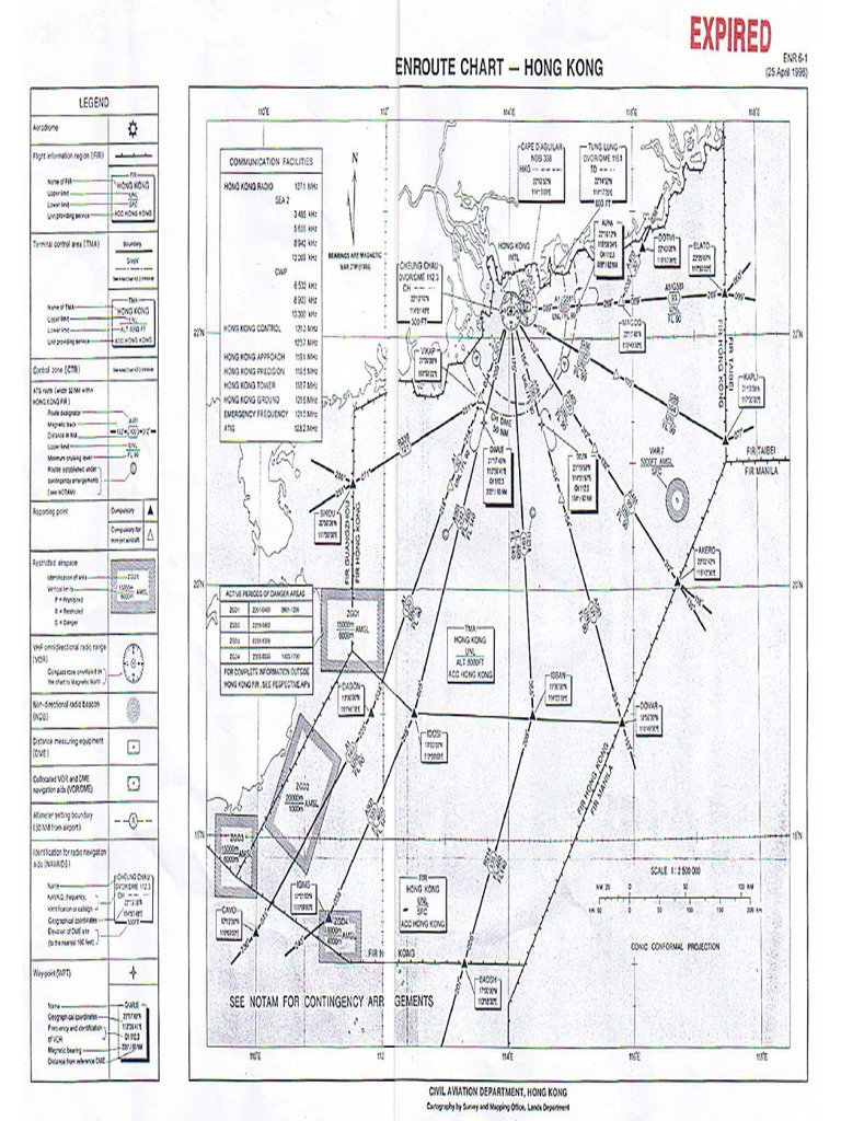 Kai Tak Airport Approach Charts | PDF | Aeronautics | Measuring Instrument