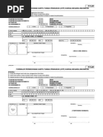 Formulir Permohonan KTP Bagi Wni F 1 21 Terbaru