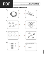 Soalan Peperiksaan Matematik KSSR Tahun 1 Semester 1