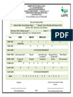 Cronograma de Actividades