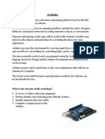 Arduino: Open-Source Electronics Prototyping Platform