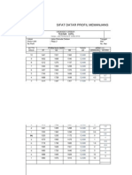 Sipat Datar Profil