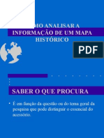 Como Analisar A Informação de Um Mapa Histórico