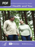 Better Health and You: Tips For Adults