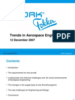 Trends in Aerospace Engineering