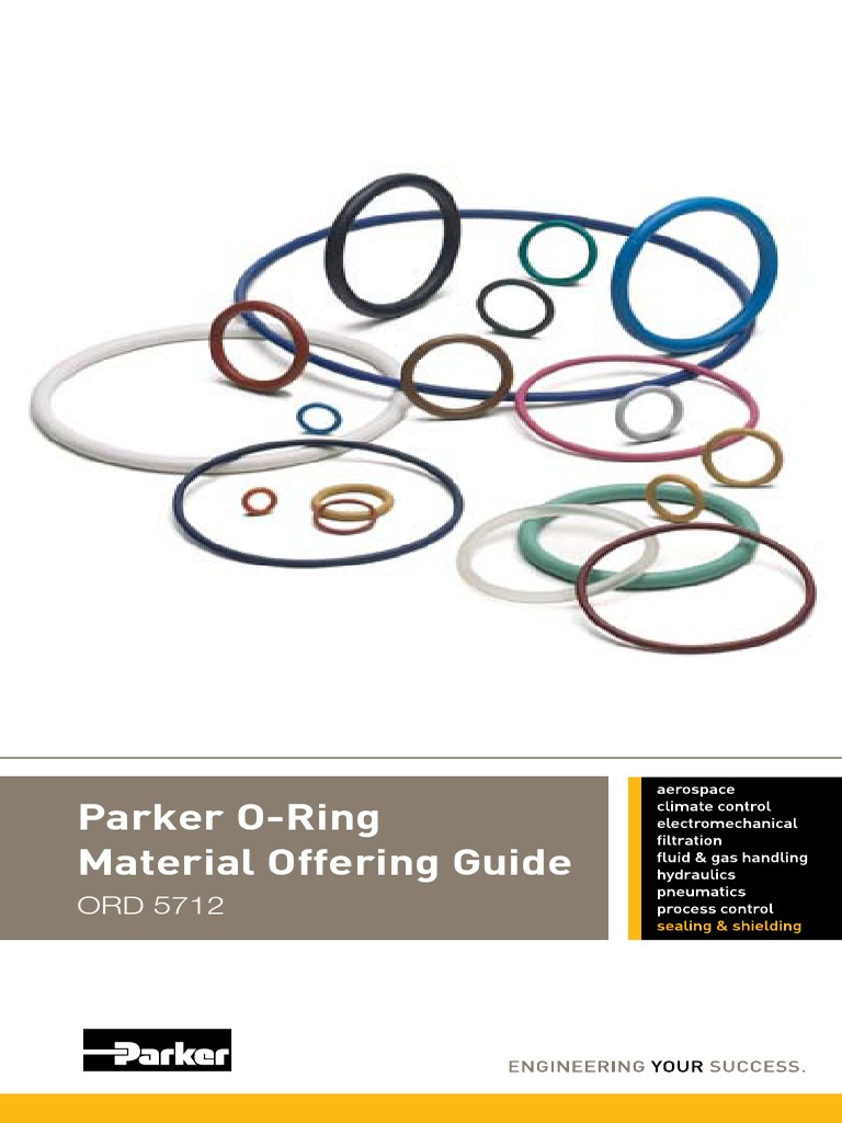 Parker ORing Material Reference Guide Chemical Substances Chemistry