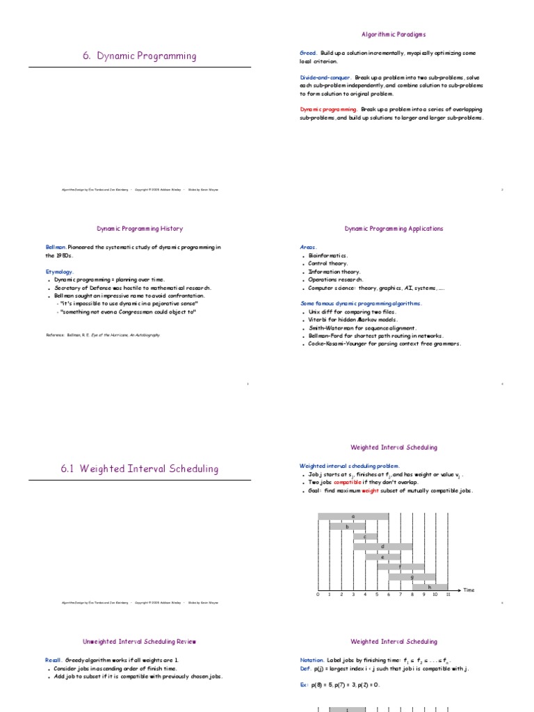Dynamic Programming | PDF | Dynamic Programming | Time Complexity