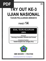 Download Soal UN TryOut Ujian Nasional SMK Teori Kejuruan TKJ - B by Ahfazh Kamal SN202478227 doc pdf