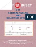 S11 Control Tables & Selection Circuits - IRISET Notes