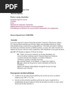 Trabalho de Processo Civil - Recurso Especial - Pronto