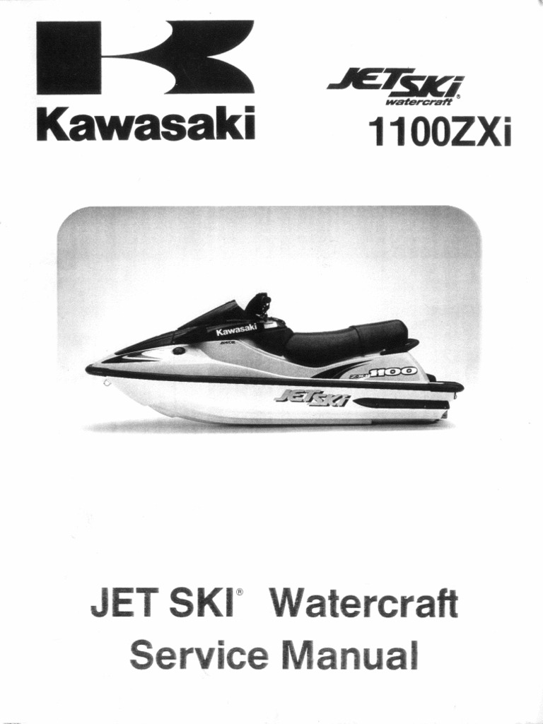 Kawasaki Jet Ski 250 X Service Manual