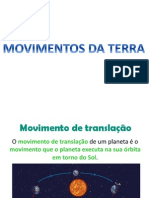 Movimentos Da Terra