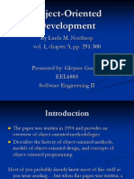 Object-Oriented Development History Models Concepts
