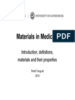 Biomaterial Properties