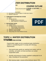 Water Distribution System Guide