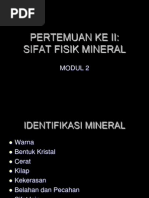 3 Sifat Fisik Mineral