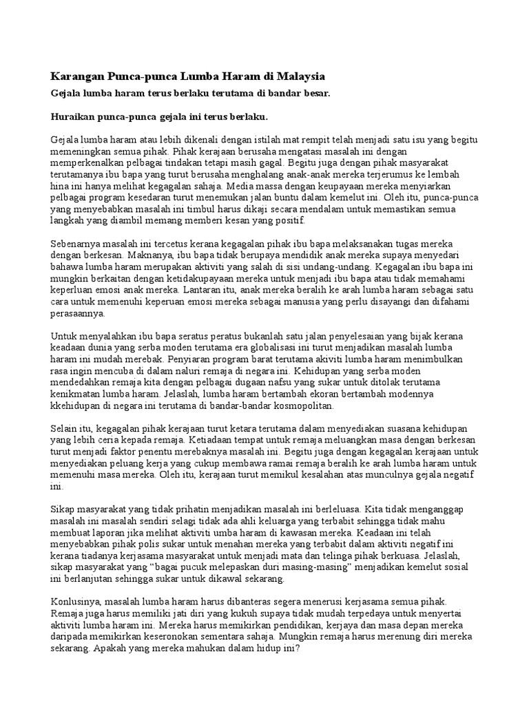 Perlumbaan Haram Pdf