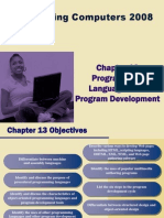 Discovering Computers 2008: Programming Languages and Program Development