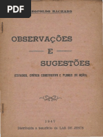 Observações e Sugestões